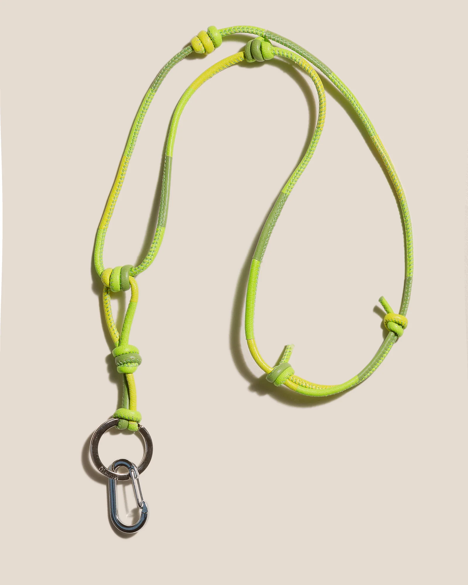 LLIMA KEYCHAIN - Hand-Knotted Patchwork Keychain