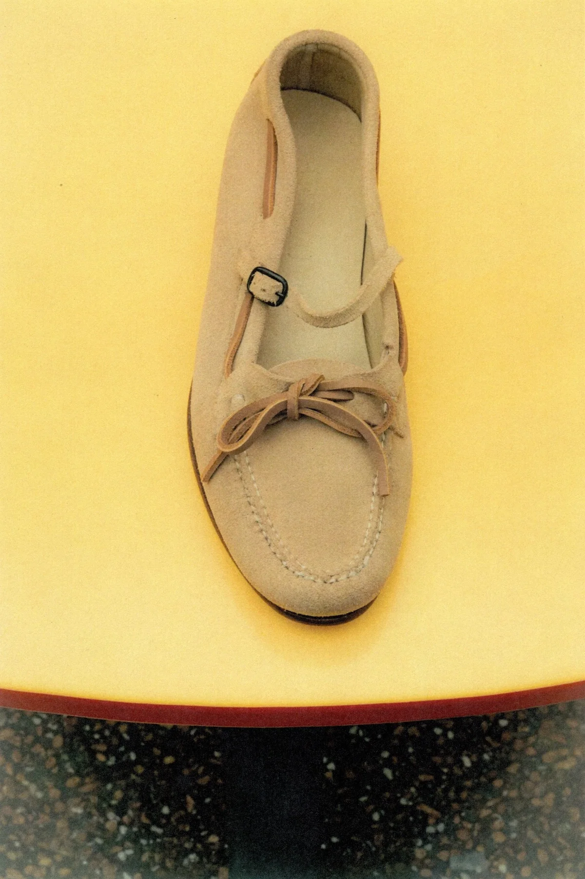 LOREA SUEDE - Mary Jane Loafer - Image 2