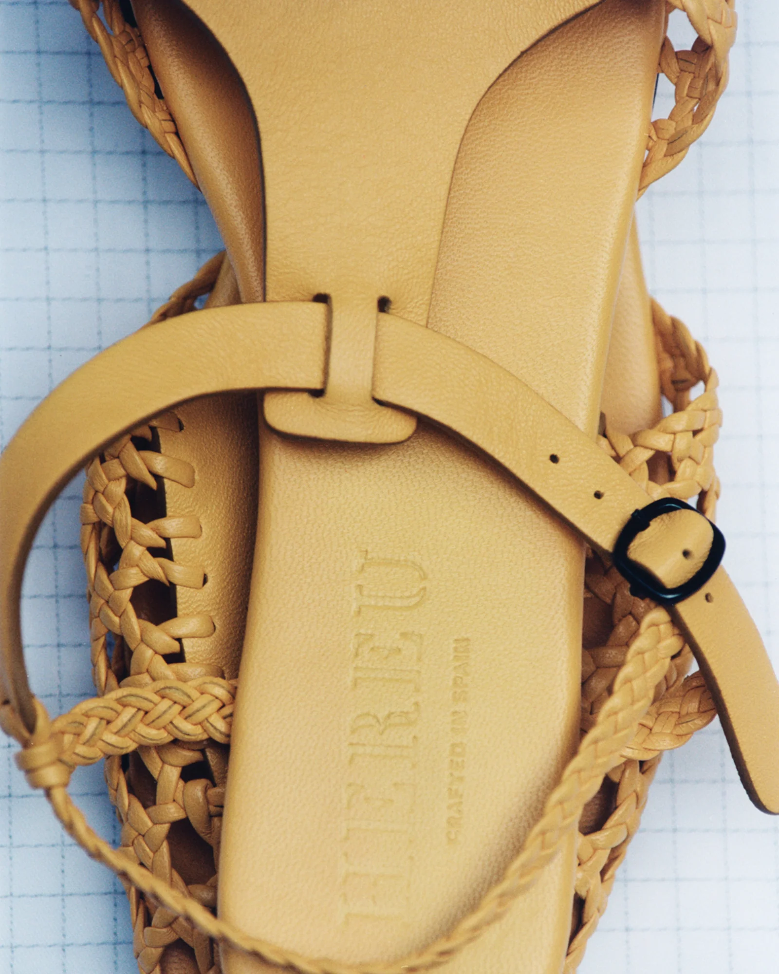 REIXA - Woven T-bar Sandal - Image 2